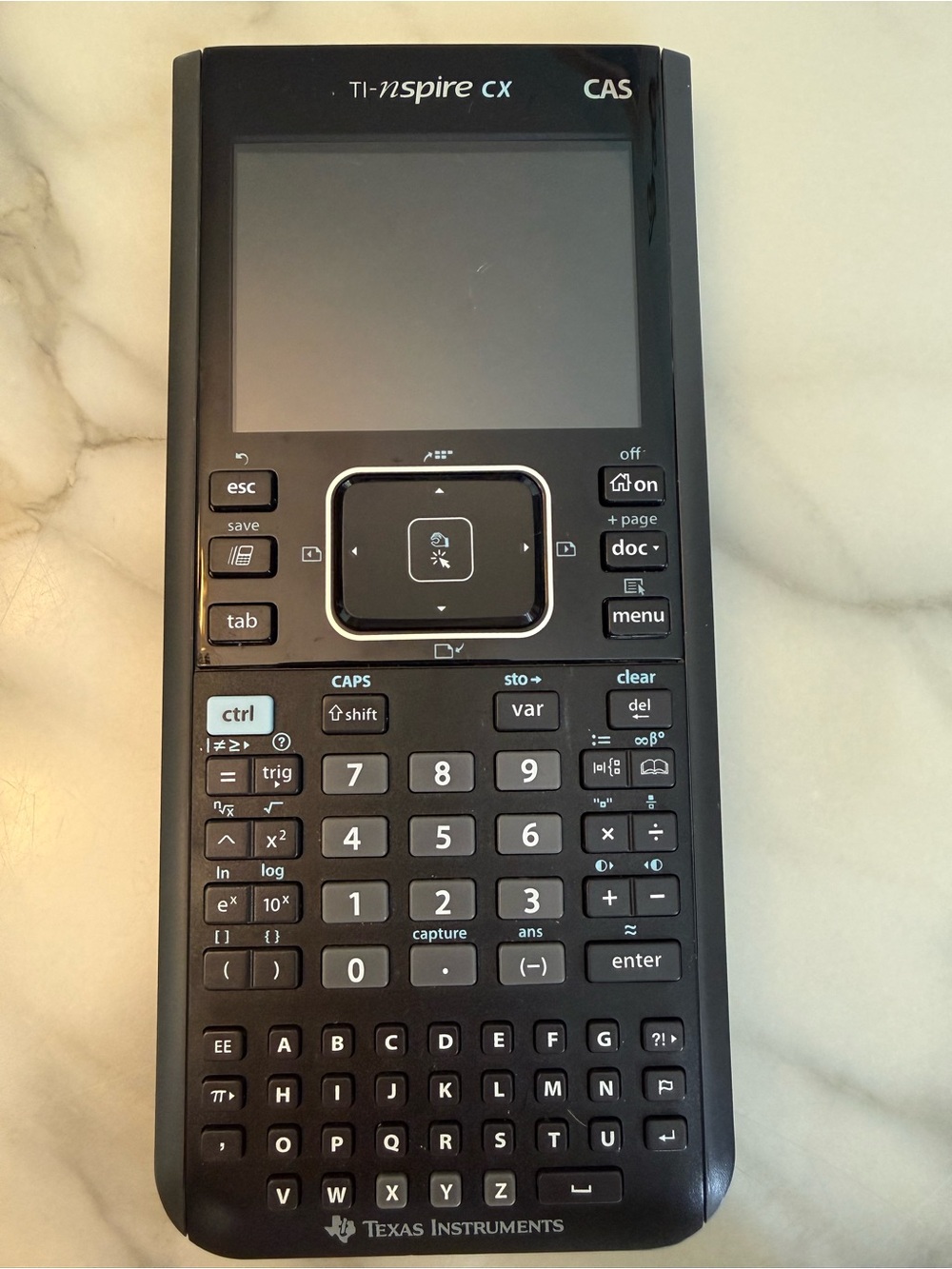 Texas Instruments Black TI-nspire CX CAS Graphing Calculator